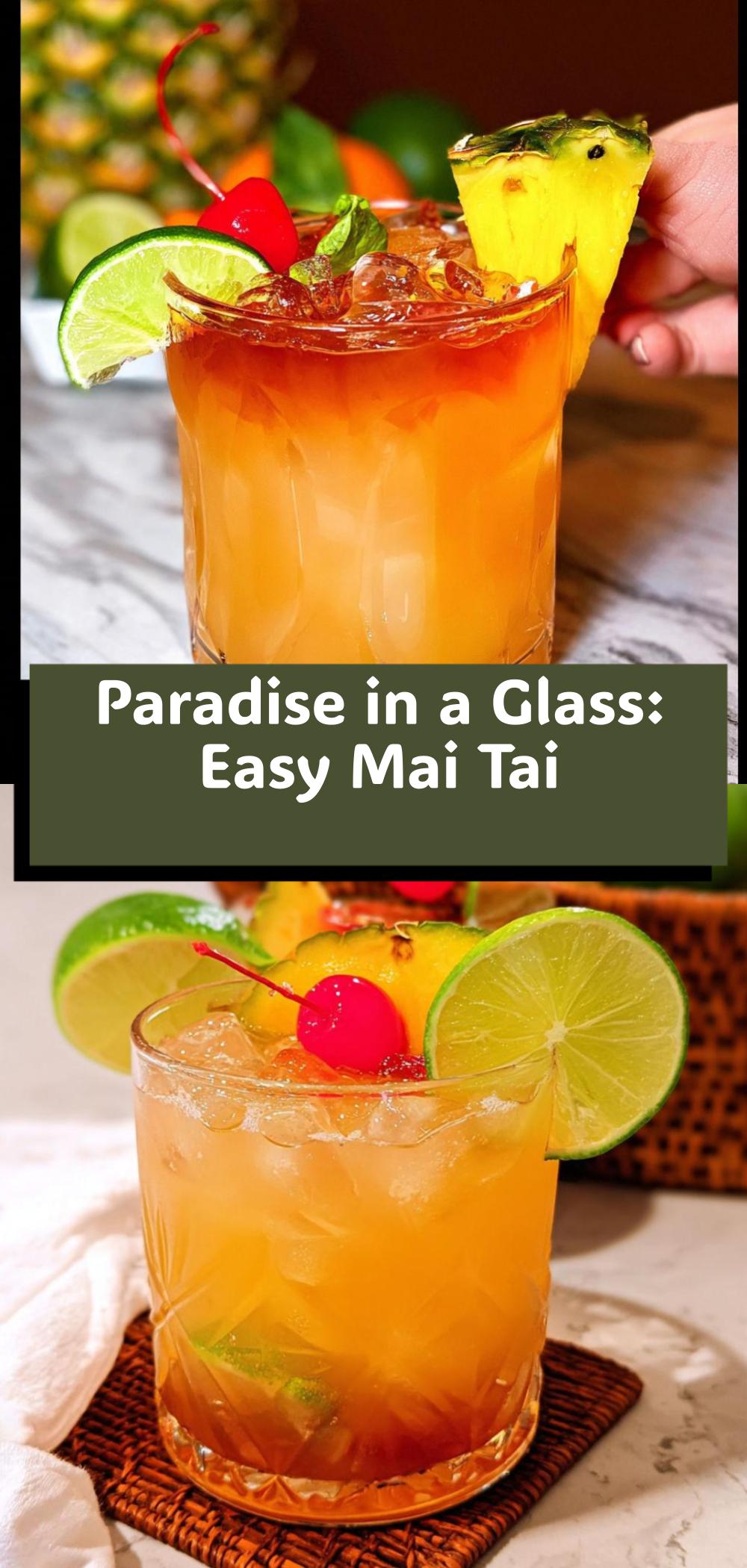 Transport to the Tropics: Your Guide to the Classic Mai Tai's Complex Flavor